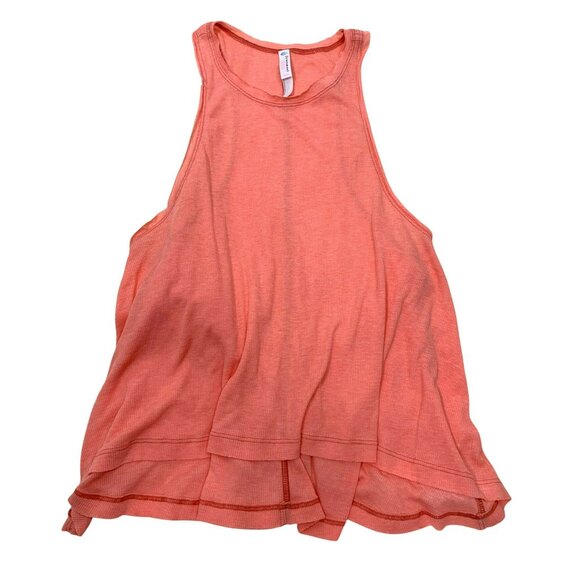 Free People Movement Coral Rose Tank Top Med Sleeveless Chic Style NWT Oversized - Picture 1 of 5